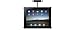 Cabinet Mount for Ipad, Black