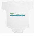 Puerto Rico Ocean 1 Baby Ultrasoft Onesie
