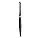 Crazy K&A Hero 9296 Accounting Ultrafine Iridium Nib Writing Fountain Pen for Office School Black & Silver