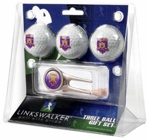 Weber State Wildcats 3 Golf Ball Gift Pack With Cap Tool
