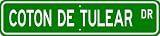 Coton de Tulear STREET SIGN ~ High Quality Aluminum ~ Dog Lover