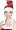 santa hat + plaits,glitter snowflakes.cd
