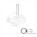 Peerless Industries - Mounting Component ( Cord Wrap ) - Polyethylene - White
