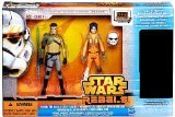 Star Wars Rebels, Exclusive Mission Series Action Figures Set, Reveal the Rebels: Jedi (Kanan Jarrus, Ezra Bridger, and Obi-Wan Kenobi), 3-Pack, 3.75 Inches