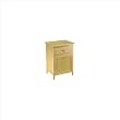 Winsome Night Stand with Cabinet and Drawer in Natural Finish