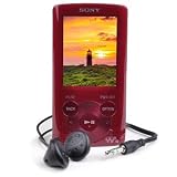 Sony Walkman E-Series NWZ-E364 8GB USB 2.0 MP3 Digital Music/Video FM Player w/2.0 LCD (Red)
