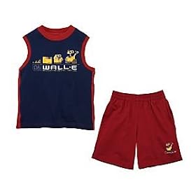Disney 2-Pc. WALLE Tank Top & Shorts Set