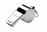 Picture of Rucanor 00296-01 Metal Referee Whistle - Silver, Large