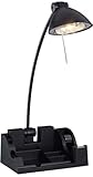 Lite Source LS-20154BLK Fanti Organizer Desk Lamp