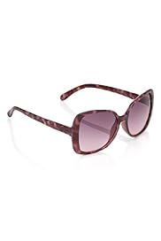 Solid Square Frame Sunglasses