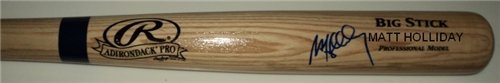 Matt Holliday Hand Autographed/Hand Signed Rawlings Big Stick Baseball Bat