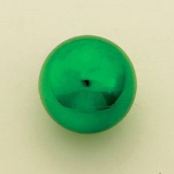 150 mm Shiny Green Shatterproof Ball Ornament Case Pack 96 - 447206