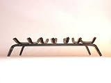 Steel Fireplace Grate (HB-30-L)