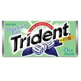Trident Sugarless Gum Value Pack with Xylitol, Minty Sweet Twist - 18 Sticks / Pack, 12 ea