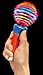 Flashing Panda Meteor Storm LED Changing Pattern Spinner Wand
