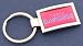 Texas Rangers Curved Keychain