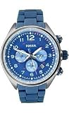 Fossil Flight Silicone Chronograph Blue Dial Men's watch #CH2728
