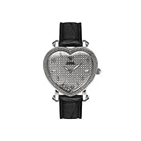 Floating Diamonds Watch, Aqua Master Ladies  Heart Watch 0.30 ctw