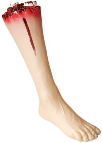 Leg is cut by Jungle gym