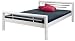 Metallbett Doppelbett Jugendbett 140x200 Sonja weiß