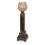 Artichoke Poly Resin Candlestick Size: Large