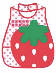 ベビーエプロン "ビッグストロベリー"