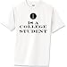 I Is A College Student T-Shirt Standard Cotton