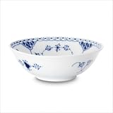 IMAGE OF Blue Fluted Half Lace 13.5 Oz Cereal Bowl