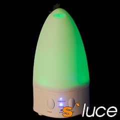 S-Luce 20099 Flavair Aroma-Nebler und LED-Farbwechsler, rund