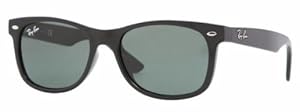 Ray-Ban Junior 9052S 100/71 Black 9052 Wayfarer Sunglasses Lens Category 2 Size
