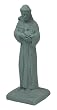 Emsco Group 2231 Poly St. Francis Statue Granite 29-Inch