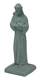 Emsco Group 2231 Poly St. Francis Statue Granite 29-Inch