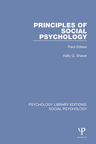 Principles of Social Psychology: Third Edition: Volume 28 (Psychology Library Editions: Social Psychology)