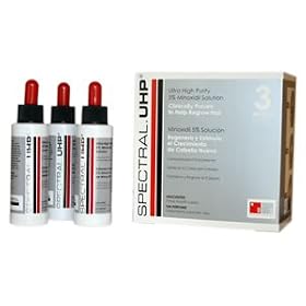 Spectral.UHP Ultra High Purity 5% Minoxidil Solution for Hair Regrowth 3 Months Supply
