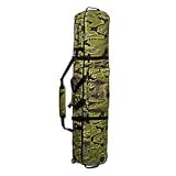  : Burton Wheelie Board Case 166 Padded Snowboard Travel Bag, GlamoCamo Kryptonite