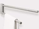 Zack Fresco Towel Rack, swivel arm