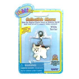 Webkinz Charm Terrier Dog
