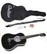 Black Acoustic Guitar with Extras