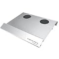 Eforcity Chill Pad Laptop Dual Fan Cooler Notebook Cooling Fan with Bonus built in USB 2.0 hub and Card Reader 3 Features in 1