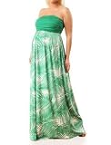 A Pea in the Pod: Strapless Empire Seam Maternity Maxi Dress