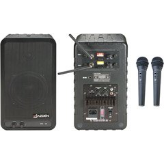 Dual-Channel VHF Wireless Speaker System - Hand-Held
