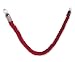 New. Vermes Classic Velour Rope Red With Stainless Steel Spr