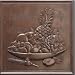 Marazzi i Metalli Di Marazzi Accent Deco 6 x 6 Fruit Medley Wall Autumn Bronze Ceramic Tile & Stone