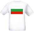 BULGARIA - BULGARIAN FLAG - Flag-series - White T-shirt