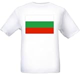 BULGARIA - BULGARIAN FLAG - Flag-series - White T-shirt