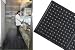 Deep Freeze Rubber Antifatigue Mat 2 Ft Wide Up To 60 Ft 3/8 Thick Black