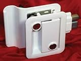 Travel Trailer Lock, White