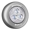 Image of Sylvania DOT-it Silver Self-Adhesive Bright White Silver LED Light