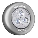 Sylvania DOT-it Silver Self-Adhesive Bright White Silver LED Light
