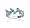 Sterling Silver Leaf Design Blue Topaz Ring, Size 5